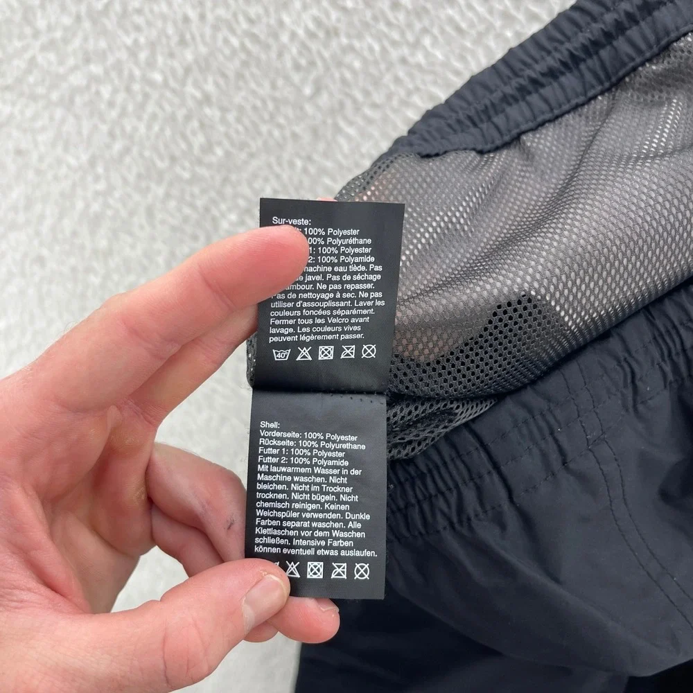 Helly Hansen Rain Pants Mens L* Black Waterproof Outdoor Hiking Fishing Camping